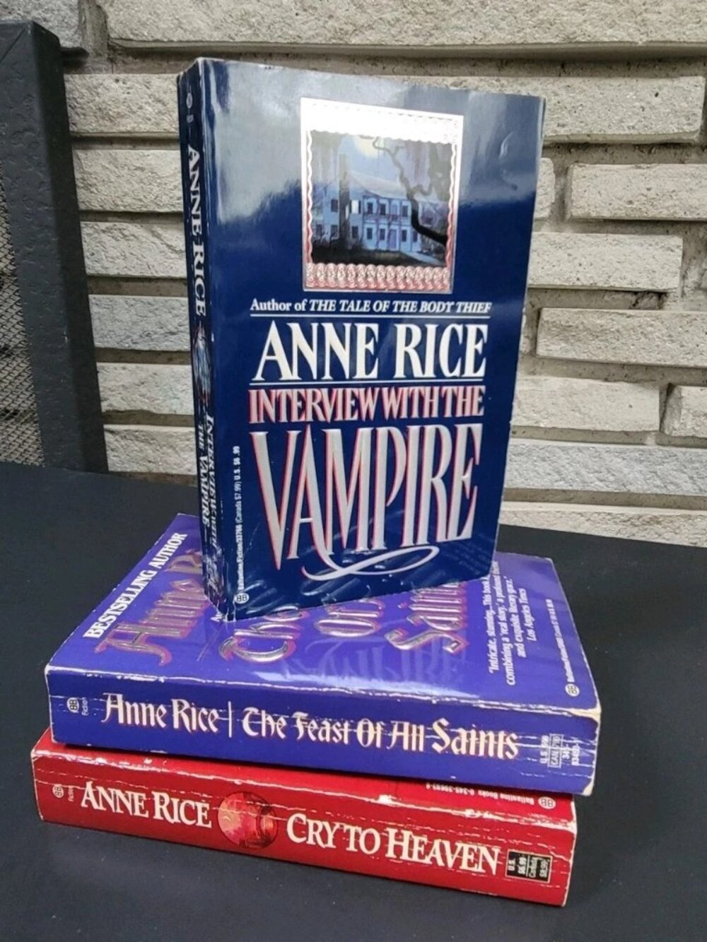 Anne Rice PB LOT Interview With the Vampire Cry to Heaven Feast of all Saints